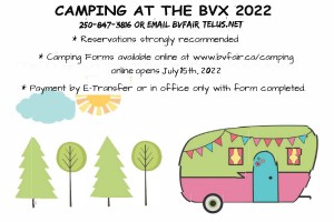 Camping at the BVX 2022